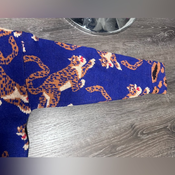 Farm Rio Leopards Jacquard Cardigan - Picture 5 of 9